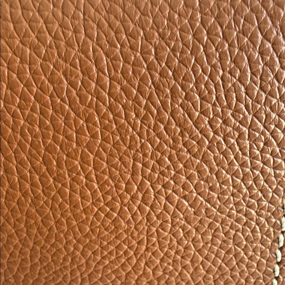 DeMellier Brown Leather Crossbody with Gold Hardware Accent - Picture 14 of 14